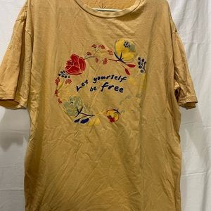 Let Yourself Be Free Life Clothing Co oversized tee